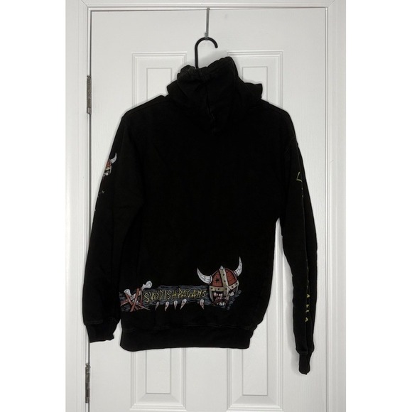 Sabaton Swedish Pagans Sweatshirt Hoodie Black‎ Small - Picture 7 of 7